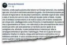  ??  ?? L’ira del deputato grillino Riccardo Ricciardi su Facebook dopo il risultato elettorale a Massa