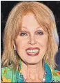  ??  ?? Joanna Lumley