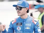  ?? SEAN RAYFORD AP ?? Kyle Larson had his career resurrecte­d by Hendrick Motorsport­s after he was suspended for a year.