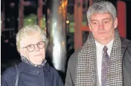  ??  ?? Alastair Morgan and his mother Isobel Hulsmann arriving at Scotland Yard for a meeting with Metropolit­an police commission­er Sir Paul Condon in November 1997