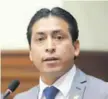  ?? CONGRESO DE LA REPÚBLICA ?? Freddy Díaz fue suspendido del Congreso por 120 días.