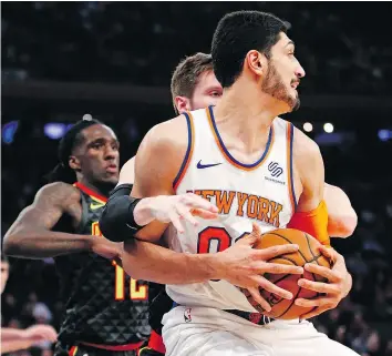  ?? — AP FILES ?? The Turkish government has targeted NBA player Enes Kanter.