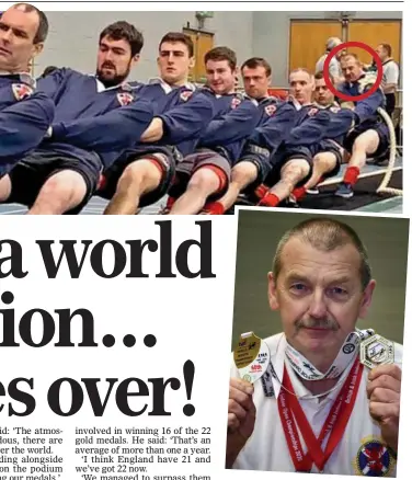  ??  ?? END OF THE LINE: Gary Gillespie is retiring at 65. Top: Gary, circled, with the Scotland team