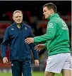  ??  ?? Joe Schmidt could be considered the greatest coach in Ireland history.