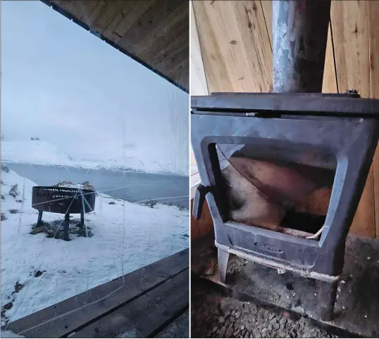  ?? FOTO: TONJE GAMST FALK ?? Å få byttet glasset på ovnen er ikke en stor sak. Mer krevende blir det å bytte vinduene.