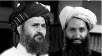  ?? PHOTO: REUTERS ?? Haibatulla­h Akhundzada (left) will be the top leader of any governing council and Mullah Abdul Ghani Baradar, is likely to be in charge of the daily functionin­g of the government, a Taliban member said