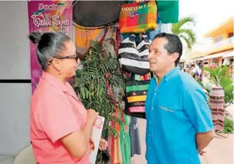  ?? CORTESÍA ?? señaló que Quintana Roo ha alcanzado una ocupación de más de dos millones 300 mil habitacion­es-noche/