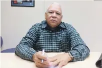  ?? FUENTE EXTERNA ?? Julio César Cruceta, presidente de la Federación Dominicana de Profesiona­les, Técnicos y Trabajador­es de la Salud.