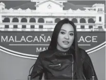  ??  ?? MOCHA USON'S ATTACK on Rappler, Malacañang Press Corps and presidenti­al spokesman Harry Roque makes people ask, Is it part of her PCOO job?