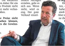  ?? JUERG CHRISTANDL ?? Benedikt Föger: „Bücher müssen unbedingt teurer werden“