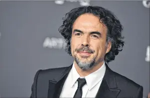  ?? AP PHOTO ?? In this Nov. 7, 2015 file photo, Alejandro Gonzalez Inarritu attends LACMA 2015 Art+Film Gala at LACMA in Los Angeles. Inarritu was nominated for an Oscar for best director for his work on the film “The Revenant.” The 88th Academy Awards will be held...