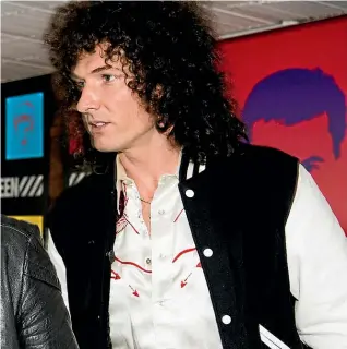  ??  ?? Rami Malek as Freddie Mercury and Gwilym Lee as Brian May. Malek believes coming from a minority culture was his ‘‘way in’’ to gaining the role.