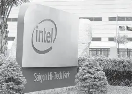  ?? Le Quang Nhat
Associated Press ?? INTEL SPENT $1.04 billion on its assembly and test facility in Ho Chi Minh City, Vietnam, and has sent some of its Vietnamese workers to Oregon for training.