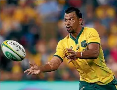  ?? GETTY IMAGES ?? Kurtley Beale will have the All Blacks’ attention on Saturday night in Perth.