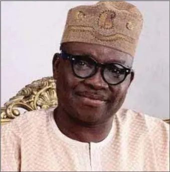  ??  ?? Fayose...wants a third bite at the cherry?