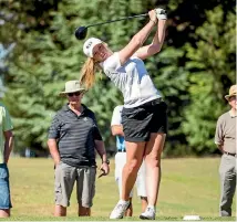  ?? PHOTO: DAVID WALKER/FAIRFAX NZ ?? Canterbury golfer Amelia Garvey has won New Zealand selection.