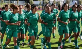  ?? Fadel Senna/AFP/Getty Images ?? Morocco will make their Women’s World Cup debut at this year’s tournament. Photograph: