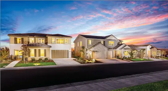  ??  ?? Get more home for your money in a brand-new Lennar residence in greater Sacramento, with better price points, more space and a suburban locale.