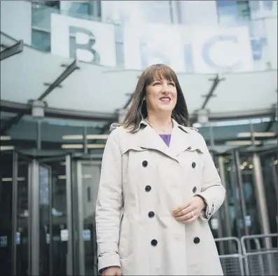  ?? PICTURE: YUI MOK/PA. ?? ON THE DEFENSIVE:
Leeds MP Rachel Reeves leaves BBC Broadcasti­ng House after appearing on the Sunday Morning programme.