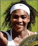  ??  ?? Low exposure: Serena Williams
