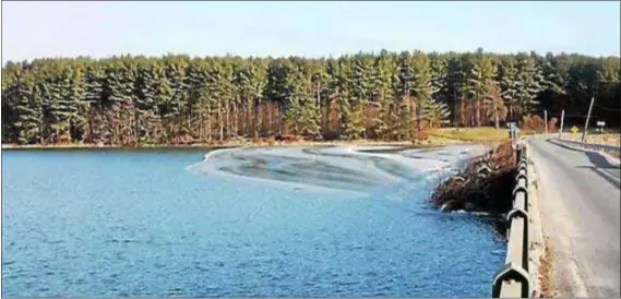  ?? DIGITAL FIRST MEDIA FILE PHOTO ?? The Octoraro Reservoir on the border of Chester and Lancaster counties, where the Chester Water Authority draws its sparkling water.