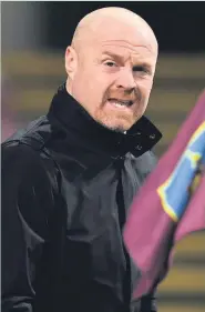  ??  ?? Burnley manager Sean Dyche
Michael Regan