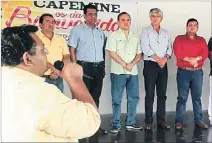  ?? MARTHO GUILLÉN / EXPRESO ?? Posesión. El nuevo directorio estará presidido por Darwin Machuca.