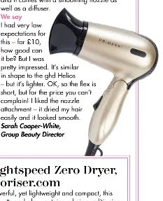 Primark hair dryer hotsell
