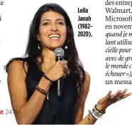  ??  ?? Leila Janah (19822020).