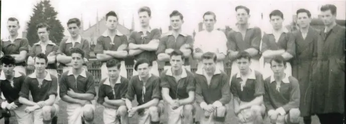  ??  ?? St Mary’s minors in 1954.