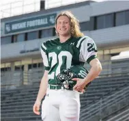  ?? Supplied photo ?? As a recipient of the Ruth and Eber Pollard Scholarshi­p, engineerin­g physics student and former Huskie athlete Jesse Gordon was able to continue his education at the University of Saskatchew­an, despite a serious hip injury.