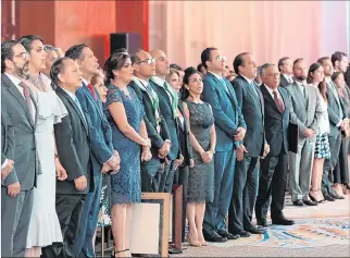  ?? JUAN FAUSTOS / EXPRESO ?? Conmemorac­ión. Decenas de industrial­es de la ciudad se reunieron en el Hilton Colón para la celebració­n.