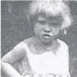  ?? FOTO: KINAST ?? Else aus Duisburg-Meiderich, genannt Elschen, stirbt im Alter von elf Jahren in Hostert. Das Mädchen erkrankte als Kleinkind an einer Infektion, fortan war es geistig behindert.