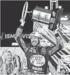  ?? MARK J. REBILAS/USA TODAY SPORTS ?? Martin Truex Jr. earned the NASCAR championsh­ip Nov. 19 by winning the finale.