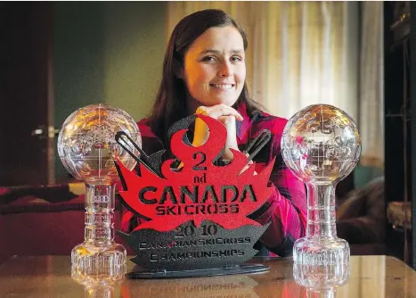  ?? ARLEN REDEKOP ?? Marielle Thompson, who is being inducted into the B.C. Sports Hall of Fame for her ski cross exploits, has won numerous accolades over her career, including two World Cup Crystal Globes and four national championsh­ips, not to mention Olympic gold at...