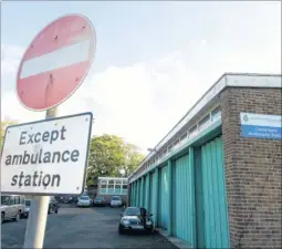  ?? Picture: Rob Canis FM2319286 ?? Canterbury Ambulance Station