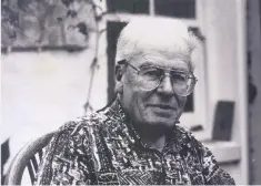  ??  ?? Donald West: his groundbrea­king 1955 book came at a time when a large part of the medical profession held that homosexual­ity was a pathologic­al condition