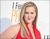  ?? AP PHOTO ?? In this April 17, 2018 file photo, Amy Schumer arrives at the world premiere of “I Feel Pretty” in Los Angeles.