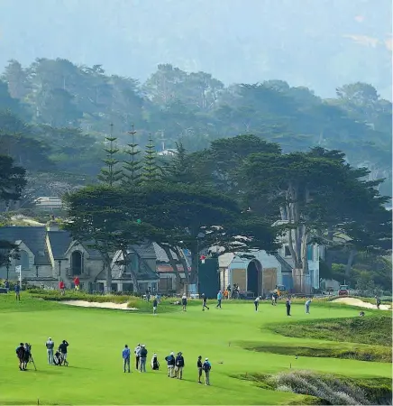  ?? //AFP ?? Pebble Beach será todo un reto para los jugadores del US Open, que arranca este jueves