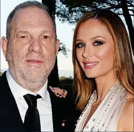  ??  ?? Disgraced: Harvey Weinstein with ex-wife Georgina Chapman