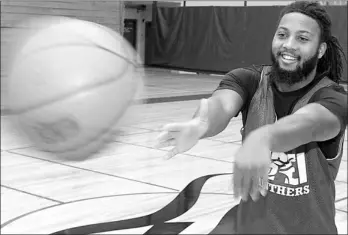  ?? GUARDIAN PHOTO BY JASON MALLOY ?? Deontay ( D. J.) Smith is entering his second season with the UPEI Panthers.