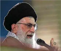  ?? Foto: LW-Archiv ?? Ajatollah Ali Chamenei wurde zuletzt am 24. November in der Öffentlich­keit gesehen.