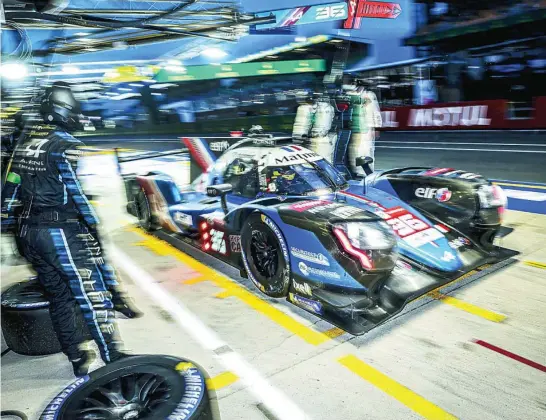  ?? EUROPA PRESS ?? El equipo Alpine acabó tercero en las 24 Horas de Le Mans y ha fijado 2023 o 2024 como plazo para obtener la victoria absoluta