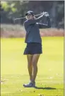  ?? Yale University / Contribute­d photo ?? Ami Gianchanda­ni, a member of the Yale University women’s golf team, has earned a spot in next month’s U.S. Women’s Amateur.