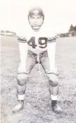 ?? ?? Billy Greene during his college football days at Air Force. (Submitted photo)