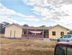  ?? ?? The constructi­on of Shamhu Clinic in Murehwa is now almost complete