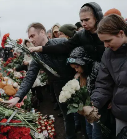  ?? Tom Grimbert/afp ?? De Tadzjiek wordt ervan verdacht deel uit te maken van een terreurcel die gelieerd is aan ISKP. In maart pleegden leden ervan een aanslag op de Crocus City Hall in Moskou.