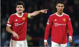  ?? Photograph: Martin Rickett/PA ?? Harry Maguire and Cristiano Ronaldo: two ends of the Manchester United scapegoat spectrum.