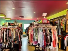  ?? LILY O’NEILL - THE DENVER POST ?? Show Pony Vintage offers curated vintage and secondhand collection­s from 15 local vendors.