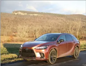  ?? PHOTO BY MARC GRASSO/MEDIA NEWS GROUP — BOSTON HERALD ?? Lexus RX500was ready for an overhaul and the 2023model provided it.